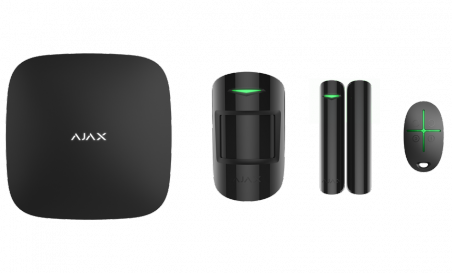 StarterKit Plus Ajax Black комплект радиоканальной сигнализации. - 33956 StarterKit Plus Ajax Black комплект радиоканальной сигнализации.