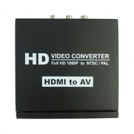 HDMI-AV конвертер-переходник из HDMI в RCA 