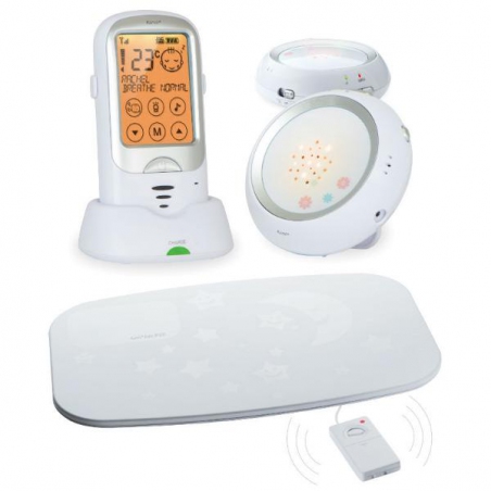 RA300DuoSP Ramili Baby радио-няня с двумя детскими блоками и монитором дыхания