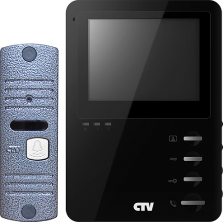 CTV-DP1400M комплект цветного видеодомофона.
