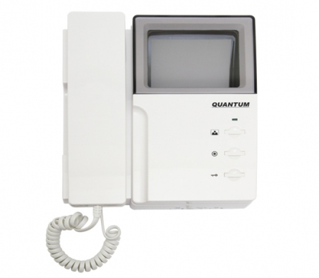 QM-4HPTN2 Quantum - Черно-белый видеодомофон - 30761 QM-4HPTN2 Quantum - Черно-белый видеодомофон