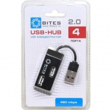 Хаб 4 Port USB 2.0 5bites HB24-201