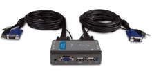 Switch KVM D-Link 2-port KVM-221 (USB)