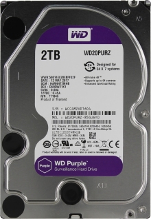 Жесткий диск Sata 2000Gb WD PurpleWD20PURX