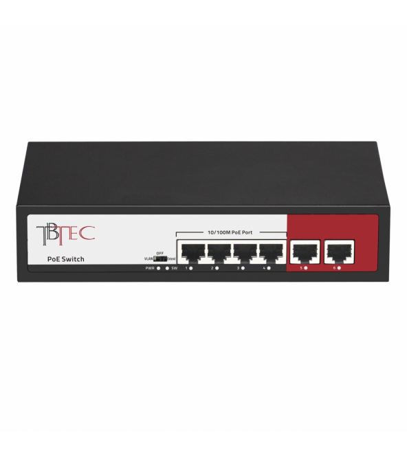 TBP-4104 Tbtec Poe коммутатор на 4 порта