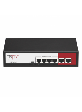 TBP-4104 Tbtec Poe коммутатор на 4 порта