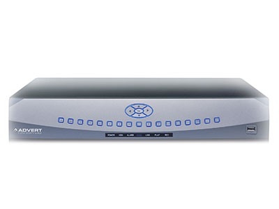 ADHR-1602-D2D2-H1Px Advert 16-канальный гибридный видеорегистратор