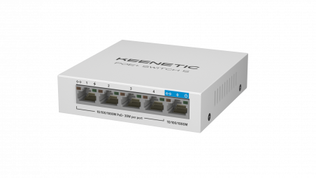 Keenetic PoE+ Switch 5 (KN-4610)