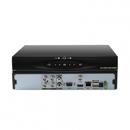 MR-HR4MP04L Master 4-х канальный гибридный видеорегистратор.