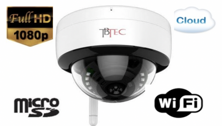 TBC-i2223WF Tbtec купольная IP камера с WI-FI.