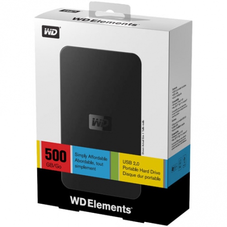 Жесткий диск 500 Гб WD Elements USB 2,5''