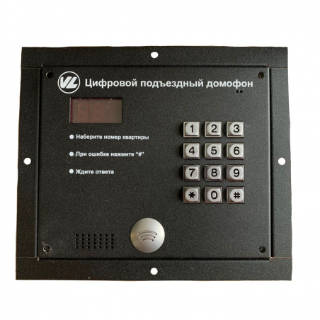 VL EM Videolife цифровой подъездный домофон  с считывателем EM-marine