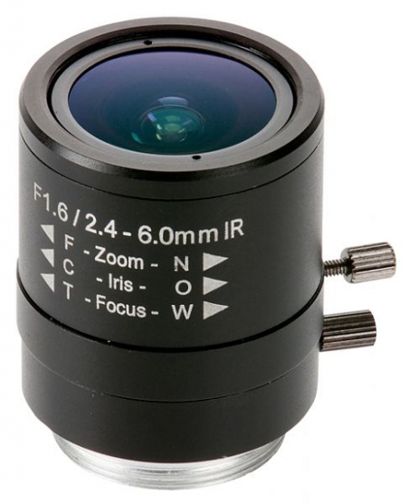 LENS CS 2.4-6MM MANUAL IRIS - 31810 LENS CS 2.4-6MM MANUAL IRIS
