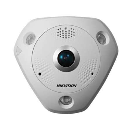 DS-2CD6362F-IVS Fisheye Hikvision 6 Мп антивандальная видеокамера