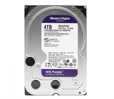 Жесткий диск WD Purple WD43PURZ 4ТБ HDD SATA III 3.5"