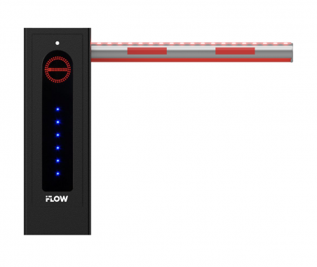 F-EB-VB0-L/A/B4 IFlow шлагбаум 4м с индикацией на корпусе и стреле