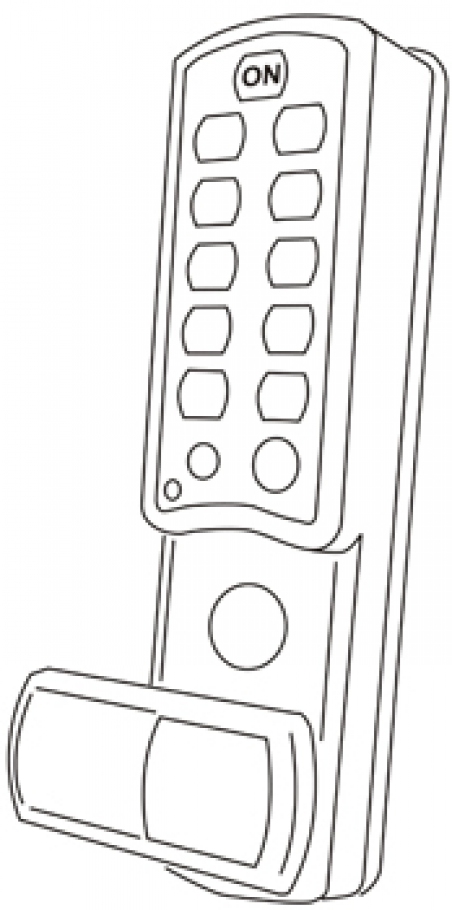 Z-595 ibutton Keys Iron Logic - Электромеханический замок для мебели 