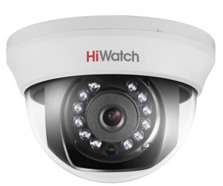DS-T201(2.8 мм) HiWatch 2 Мп купольная HD-TVI камера - 27694 DS-T201(2.8 мм) HiWatch 2 Мп купольная HD-TVI камера