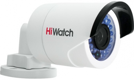 DS-N201 (6 мм) HiWatch 1.3 Мп уличная мини IP-камера