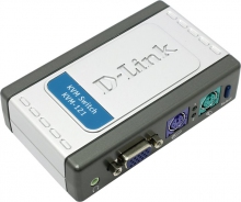 Switch KVM D-Link 2-port KVM-121 (PS/2)